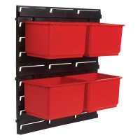 Trend MS/P/RACK/4 Pro Storage Tray With 4 Large Bins £10.96